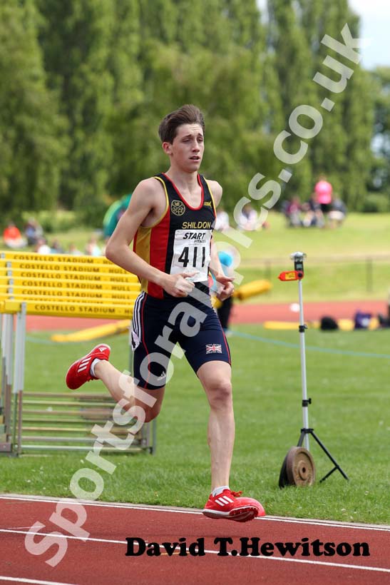Cameron Boyek, under 20s 800 metres, Northern under-15/17/20s.
